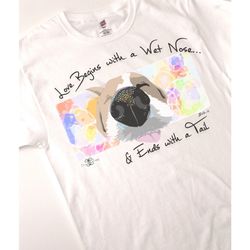 Cute dog lover quote shirt - matching owner dog apparel