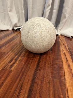 Pottery Medium Decorative Stone Sphere – Accent Piece