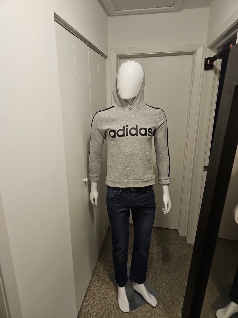 Sport sweatshirt with a hood
