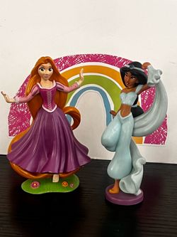 DISNEY PRINCESSES AURORA & JASMINE - (4 INCH)