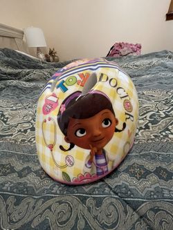 Girls Doc Mc Stuffins Bike Helmet