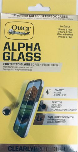 NEW ! OtterBox ALPHA GLASS SERIES Screen Protector for iPhone 6/7/8 Plus