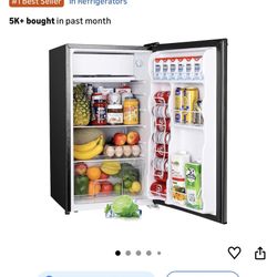 Upstream 3.2 CU Mini Fridge With Freezer