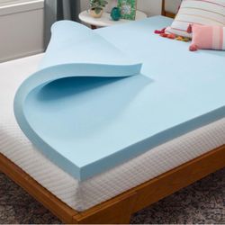 Linenspa Classic Gel 3” Memory Foam Mattress Topper- TWIN XL