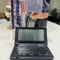 Sharp ZR-3000 Mobile Companion, All Manuals Included  untested *See Description*
