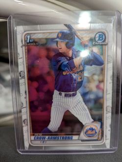 Pete Crow-Armstrong 2020 Bowman Chrome 1st Card
