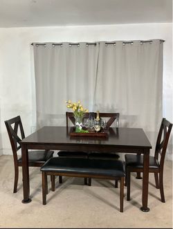 Contemporary Dining Table for 6