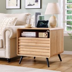 E151 $55  24" Nightstand with Charger Station