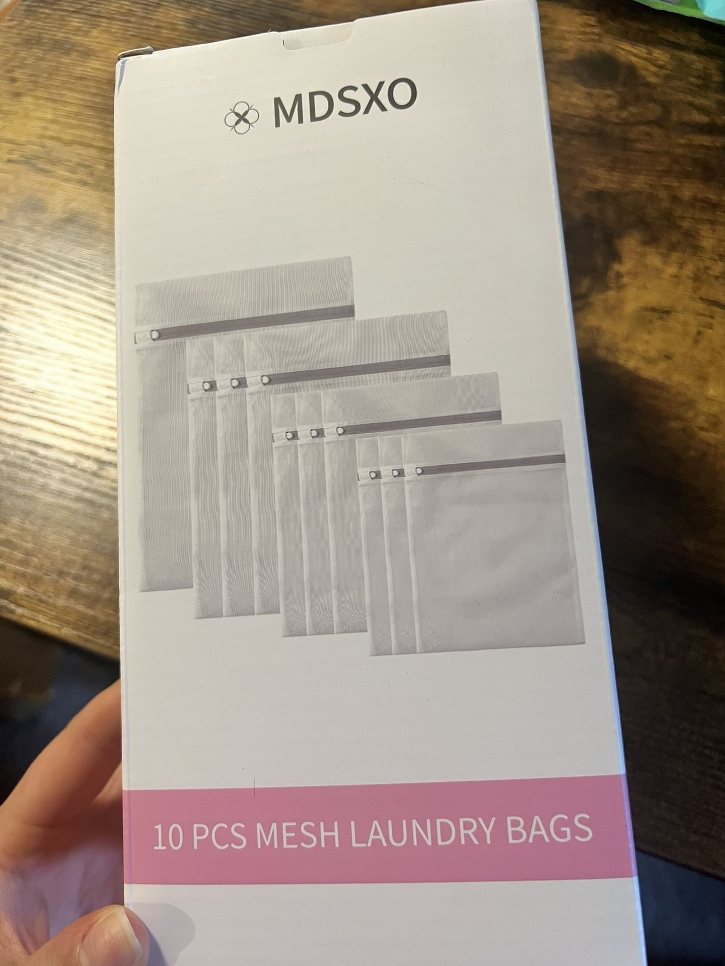 New mesh laundry bag, 10 pieces