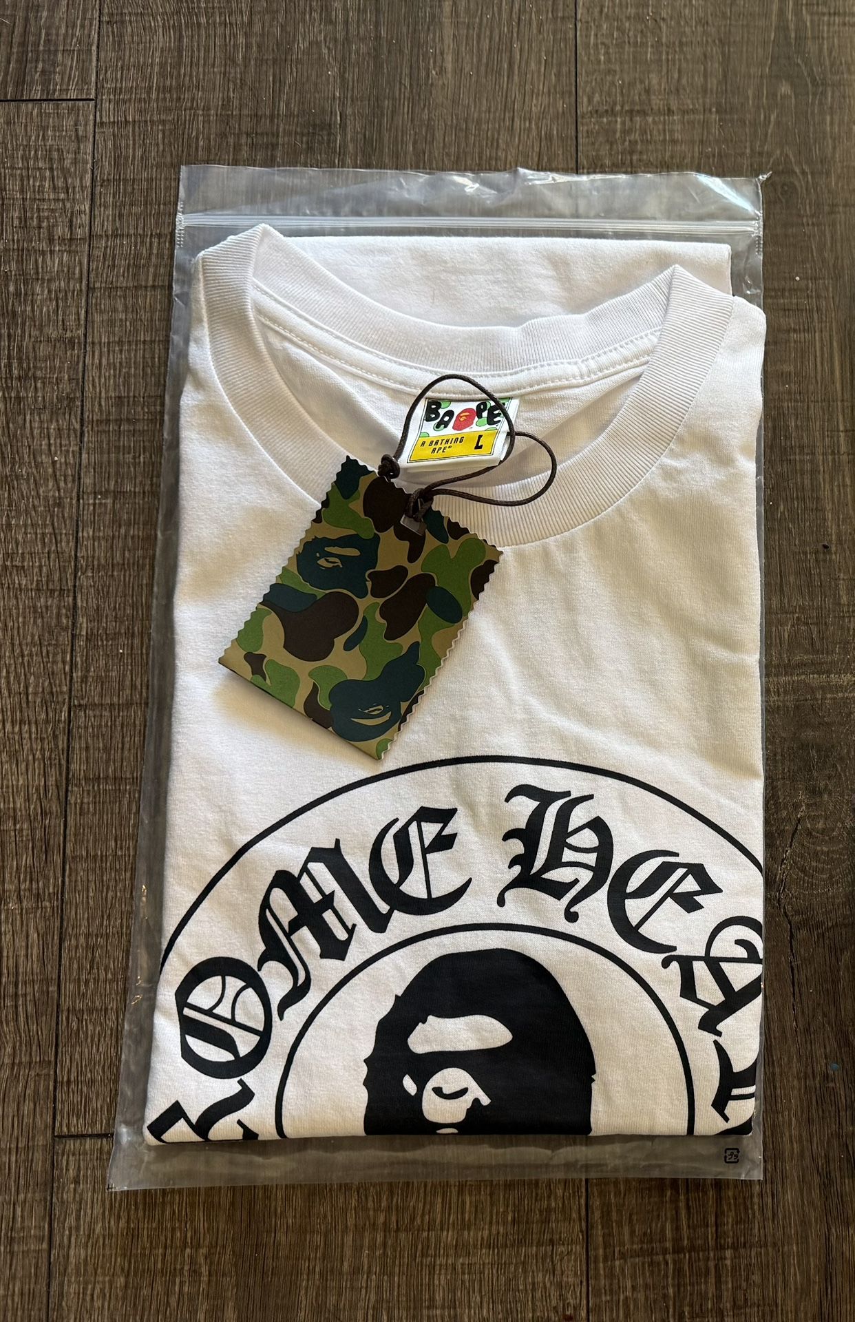 Bape x chrome hearts tee