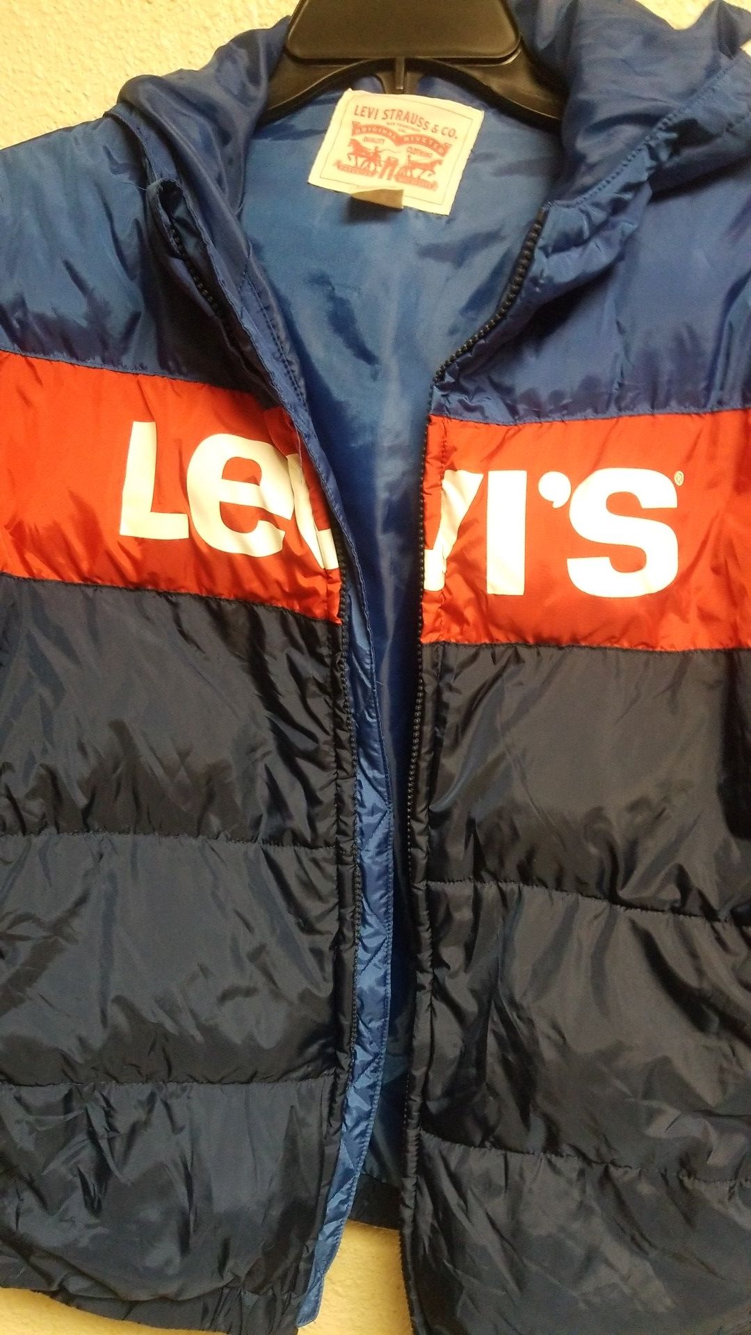 Levis bl. Jacket Lg.