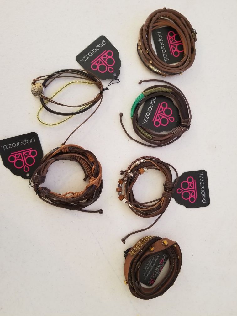 Paparazzi Leather Bracelets