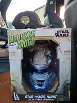 Dodgers and Grogu Star Wars Night