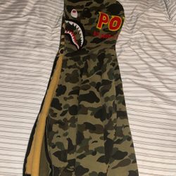 Bape Ponr Half Hoodie