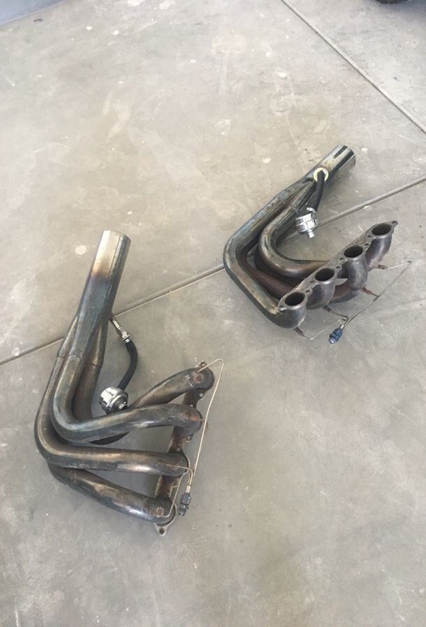 Big block Chevy basset jet boat headers