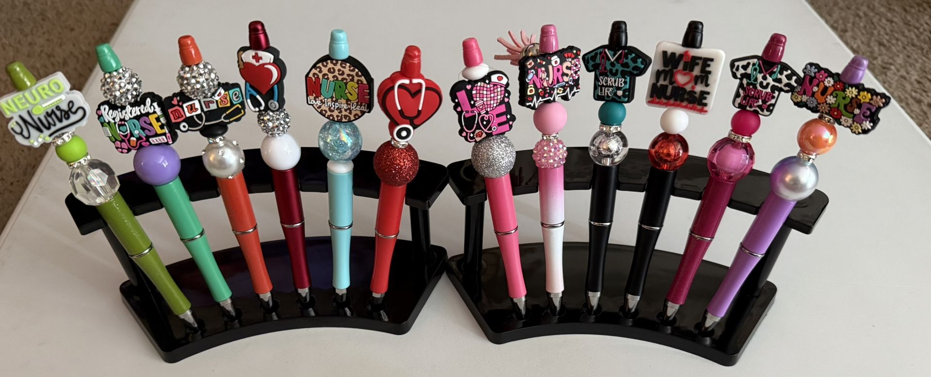 Beaded Pens. $8 Each