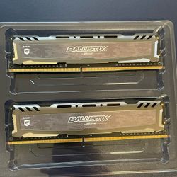 Ballistix 16GB (2x8GB) DDR4 3000MHz RAM