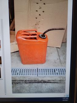 Gerry Can And Spout