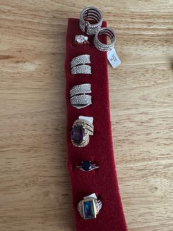 Lead free rings size 6