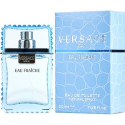 Versace Man Eau Fraiche Type 1 oz UNCUT Perfume Oil/Body Oil 
