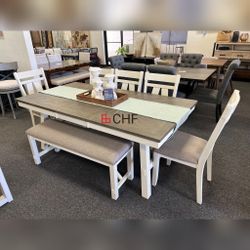 6 PC Dining Table Set