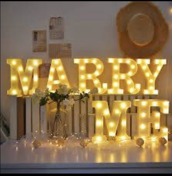 New 3ft “marry Me” Letters - Amazon $160