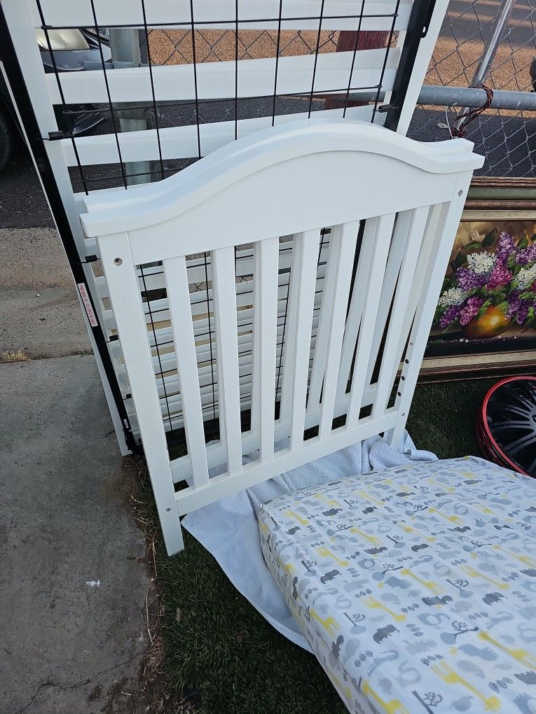 Kids Bed And Frame Complete Crib