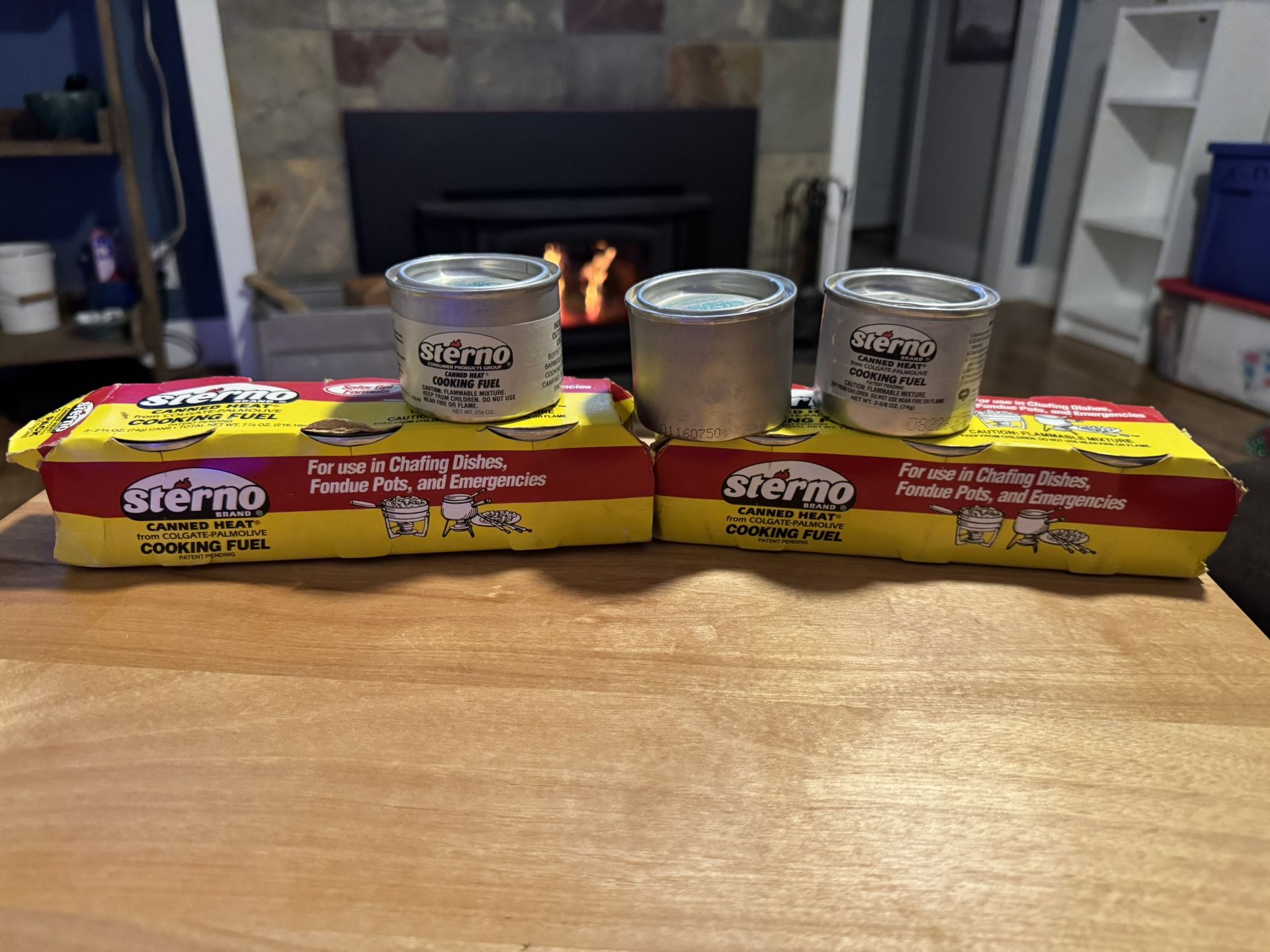 Sterno Canned Heat Cooking Fuel