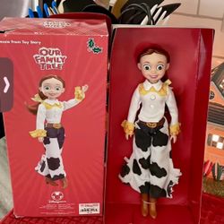 NIB Toy Story Jessie Doll "A Holiday Celebration Our Family Tree" Disney Store