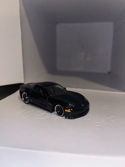 Jada 06 Chevy Corvette Z06 Black Big Time Muscle Wave 12