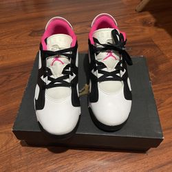 Jordan 6 Retro Low "Fierce Pink" PS Size 2.5