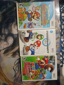 Wii Mario games