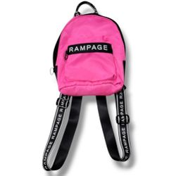 Rampage Backpack Rampage Mini Backpack Hot Pink Bag With Black Adjustable Straps 