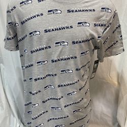 New with Tags, NFL TEAM APPAREL SEATTLE SEAHAWKS T-SHIRT, Sizes: Large or XLarge