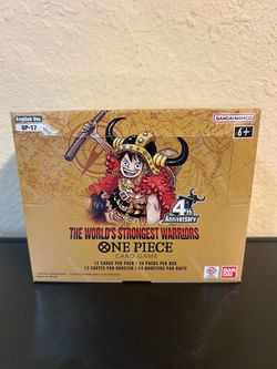 One Piece OP-17 The World’s Strongest Warriors Booster Box