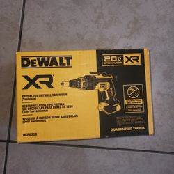 DEWALT
XR 20V MAX Lithium-Ion Cordless Brushless Screw Gun (Tool Only)