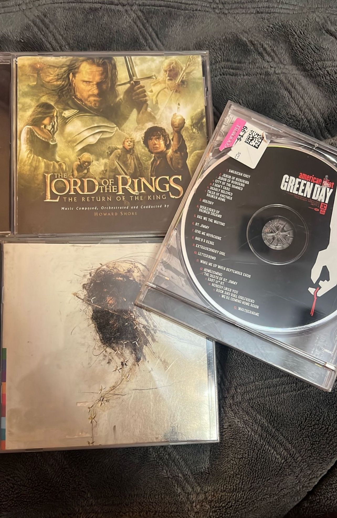 Lord Of The Rings Green Day Peter Gabriel CDs