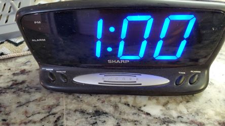 Big Numbered Alarm Clock