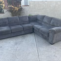 Grey Sectional Sofa Set