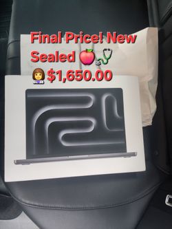 New 2026 14" MacBook Pro M5/ 16G/1TB/3 yr coverage