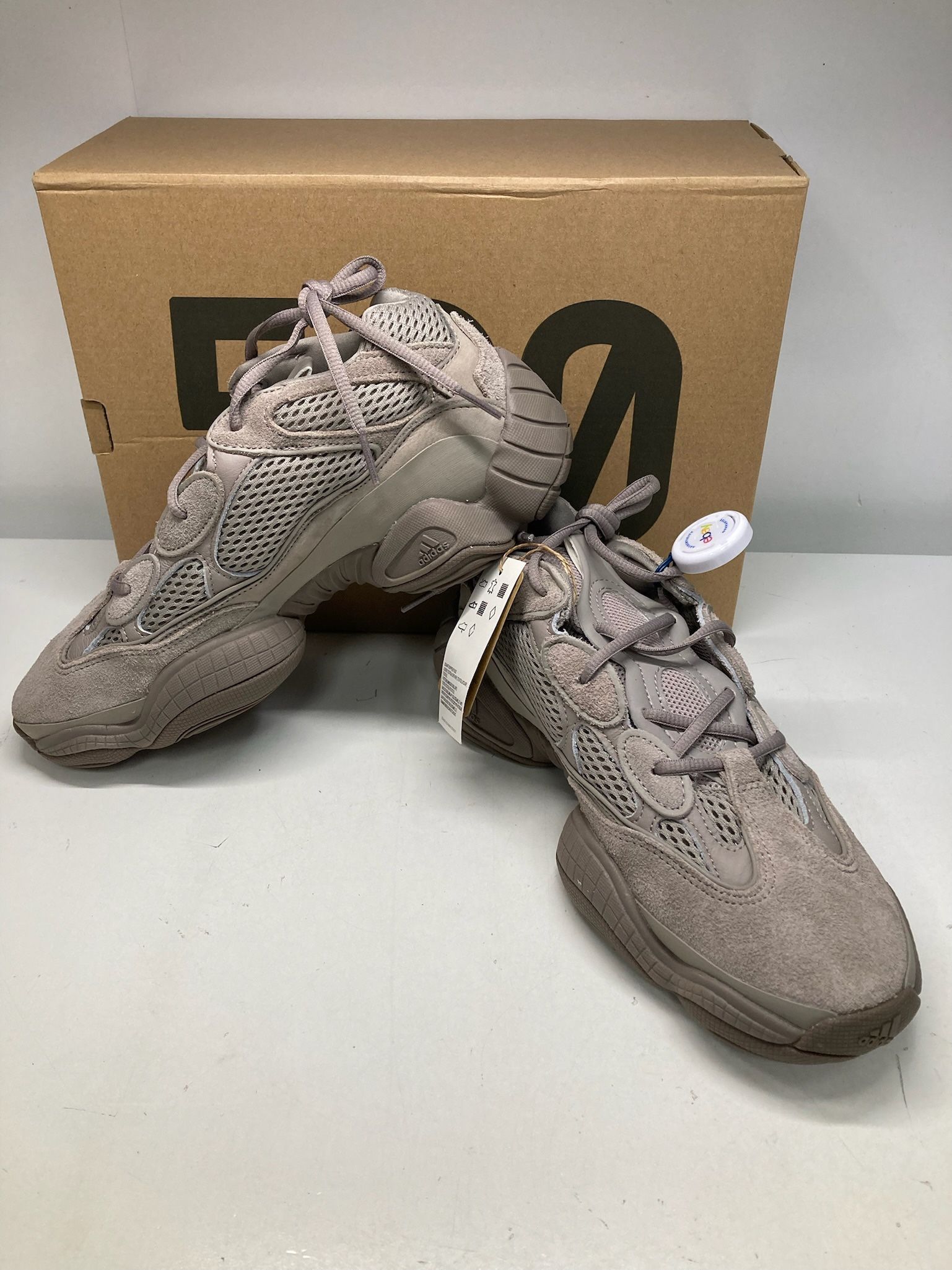 Adidas Yeezy 500 Ash Grey GX3607 Sneakers Size