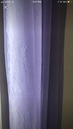 Pair of 96in sheer grommet panels