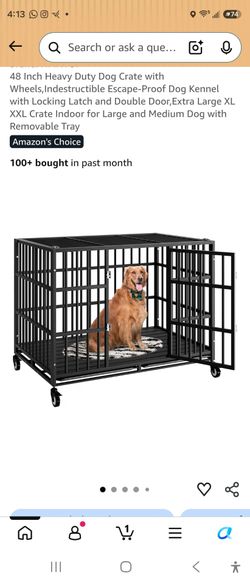 Heavy duty doog crate