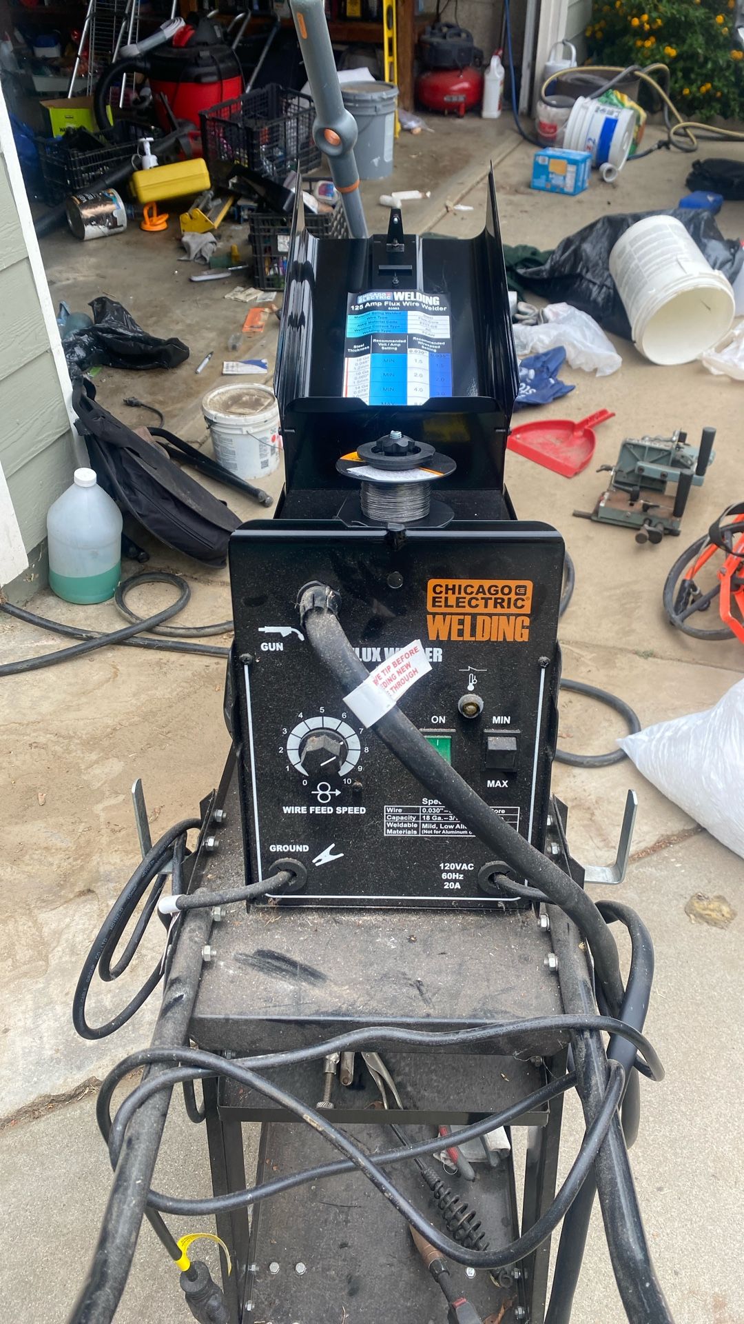 125 Amp Flux Wore Welder