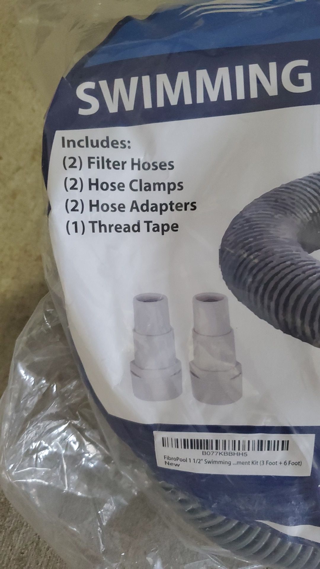 Fibropool hose filter kit