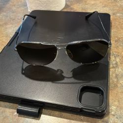  Prada PR 63X PRZ Gun Metal Frames