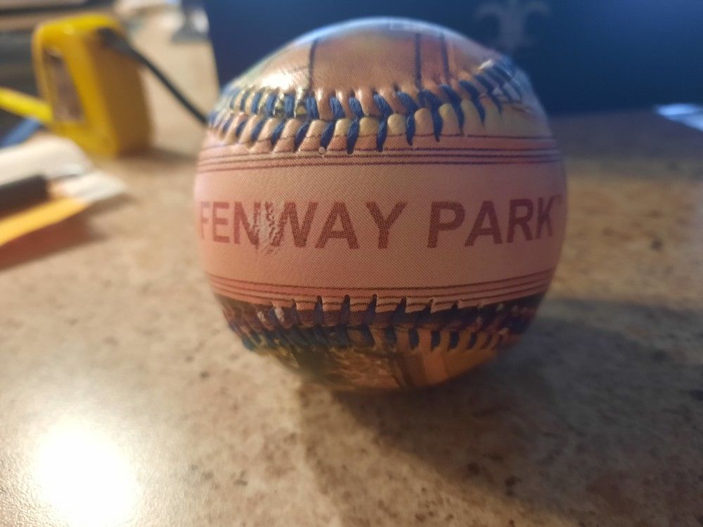 Old Fenway Park Baseball