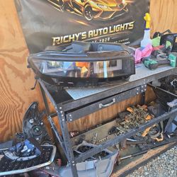 2022 2023 2024 HYUNDAI IONIQ 5 LEFT SIDE HEADLIGHT PROJECTOR TYPE OEM KOREA