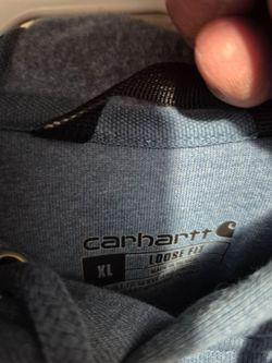 Carhartt Loose Fit Blue Sweatshirt Hoodie XL