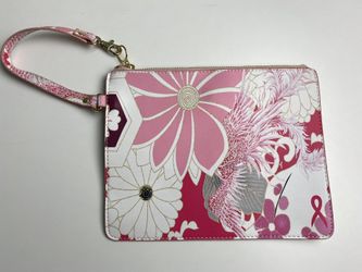 Pink wristlet